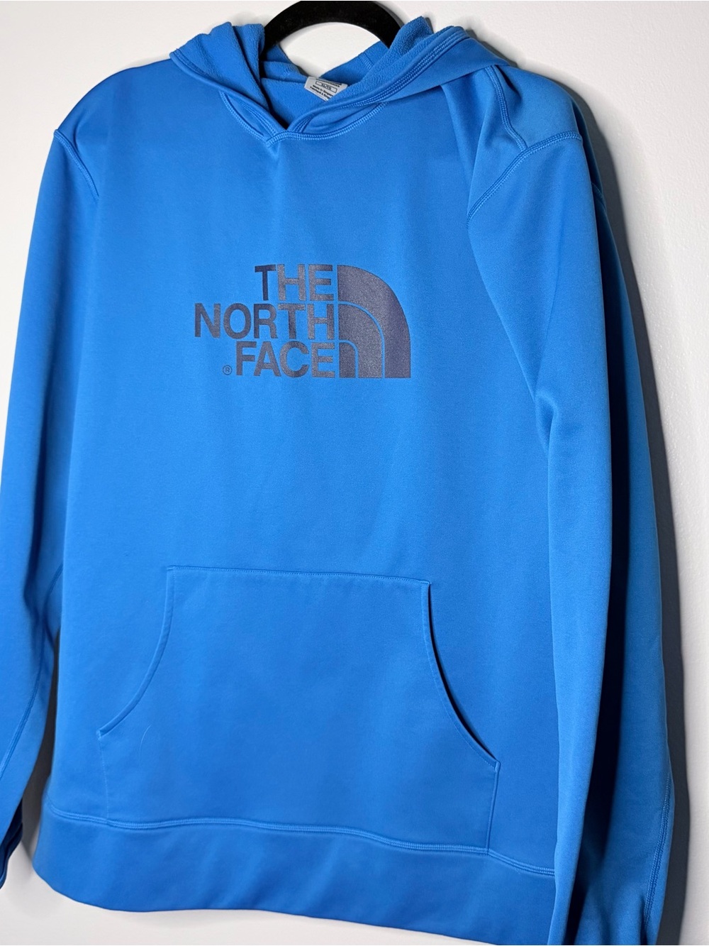 The North Face Electric Blue Logo Pullover Hoodie
